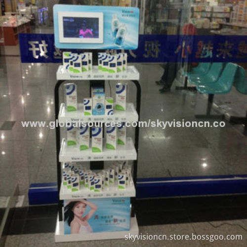 Digital photo frame with motion sensor, table stander
